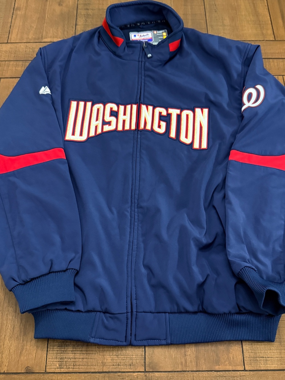 Washington Nationals MLB Majestic Jacket Therma Base